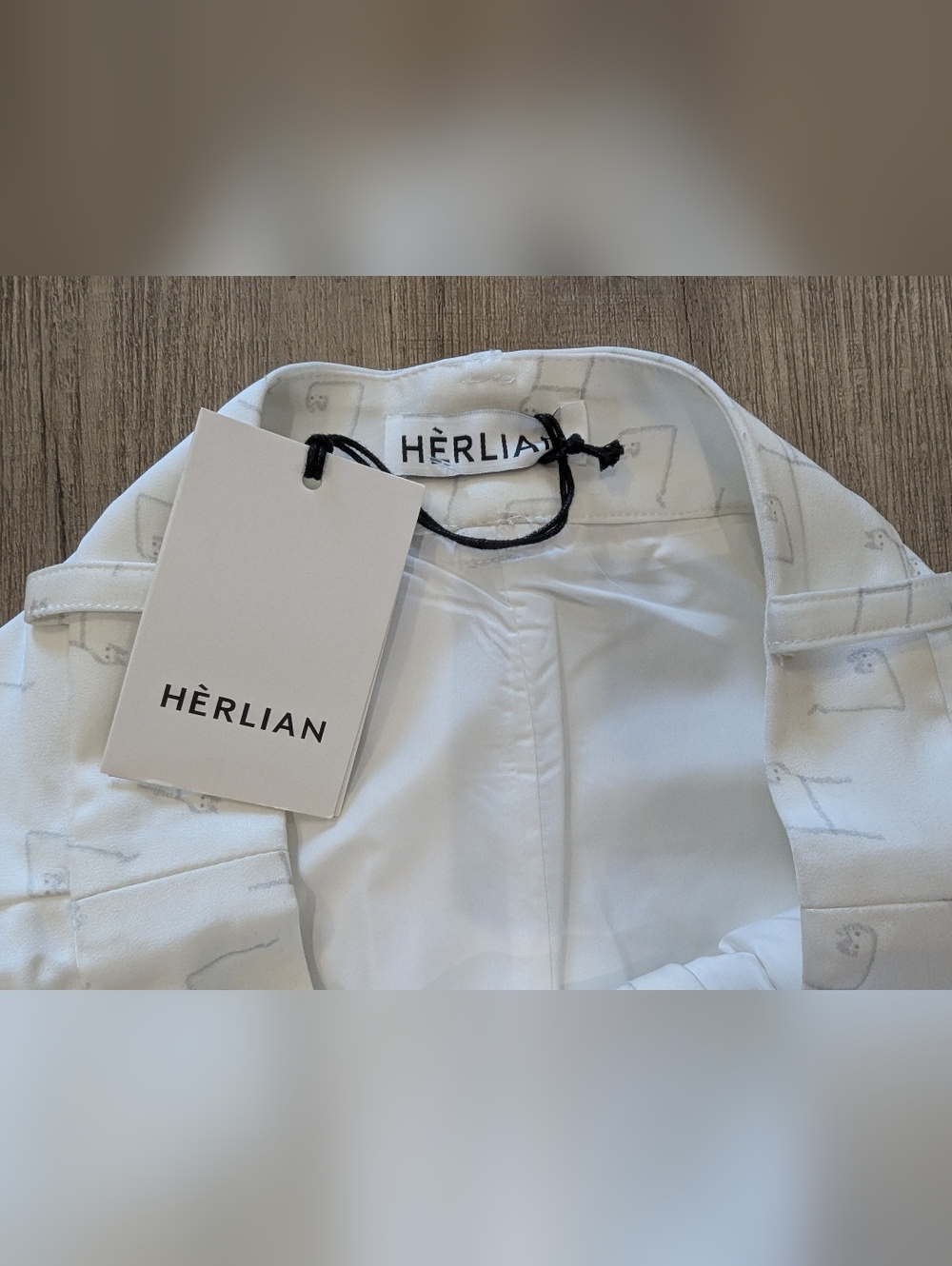 NWT Herlian Wide Leg Embroidered Pants - Picture 10 of 11
